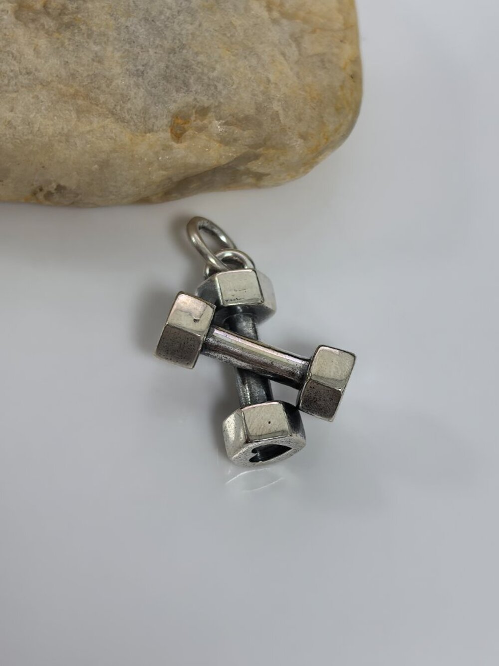 James Avery Strong and Fit Charm, S925 Silver Jewelry